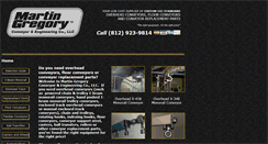 Desktop Screenshot of martingregoryconveyor.com